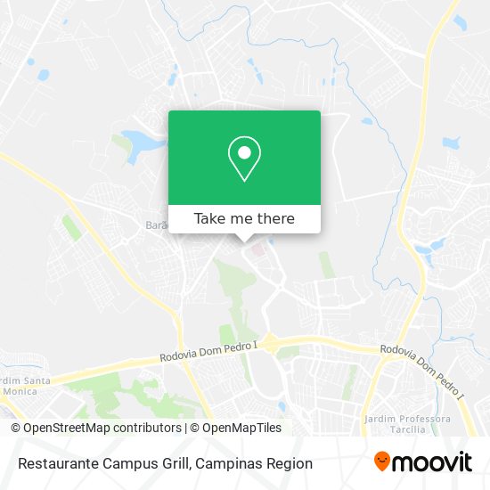 Restaurante Campus Grill map