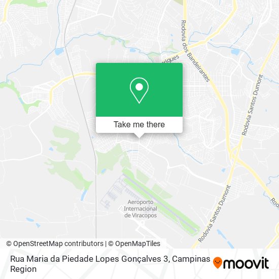 Mapa Rua Maria da Piedade Lopes Gonçalves 3