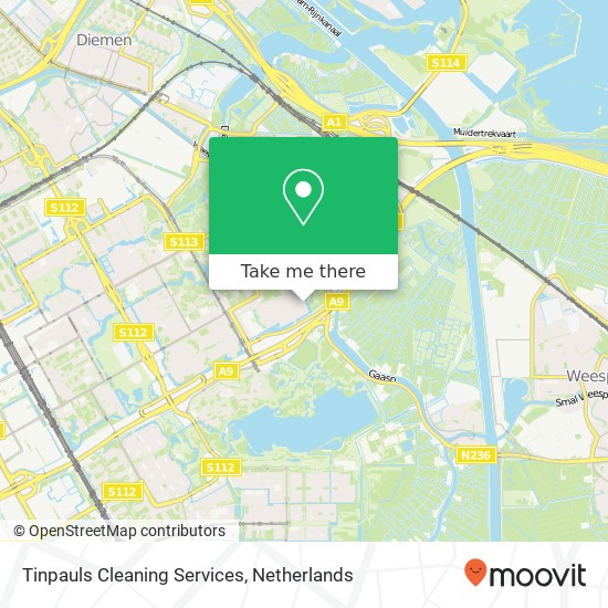 Tinpauls Cleaning Services, Kantershof 441 map