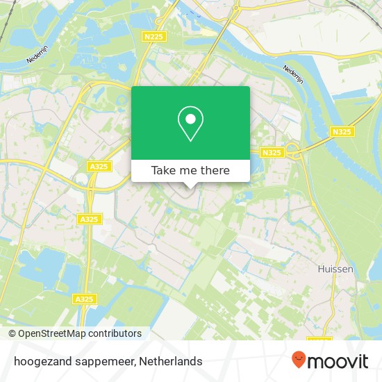 hoogezand sappemeer, 6835 Arnhem map