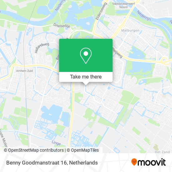 Benny Goodmanstraat 16 map