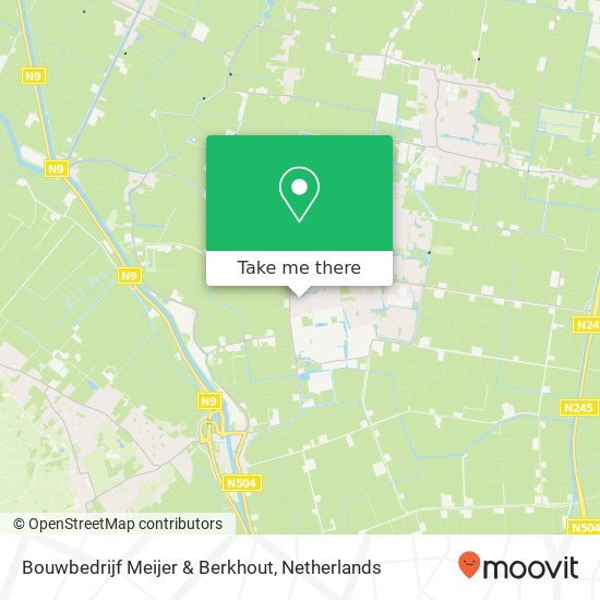 Bouwbedrijf Meijer & Berkhout map