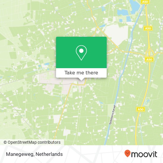 Manegeweg, 8171 Vaassen map