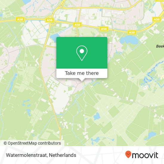 Watermolenstraat, 5051 HA Goirle map