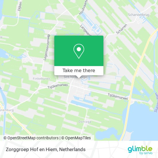 Zorggroep Hof en Hiem map