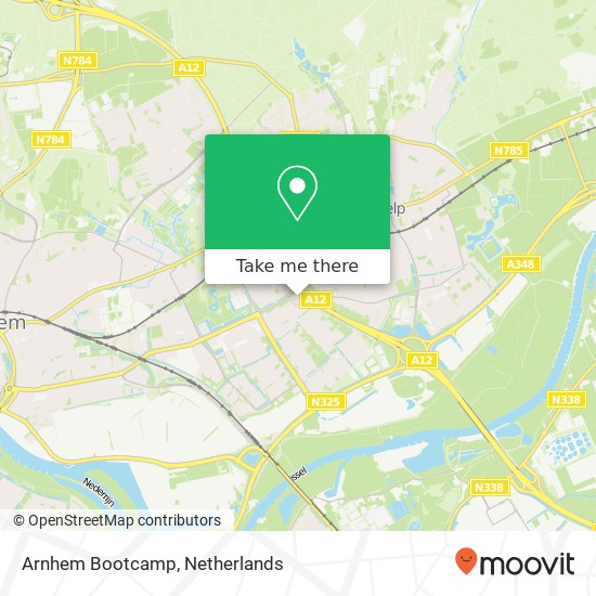 Arnhem Bootcamp, IJsselburcht 3 map