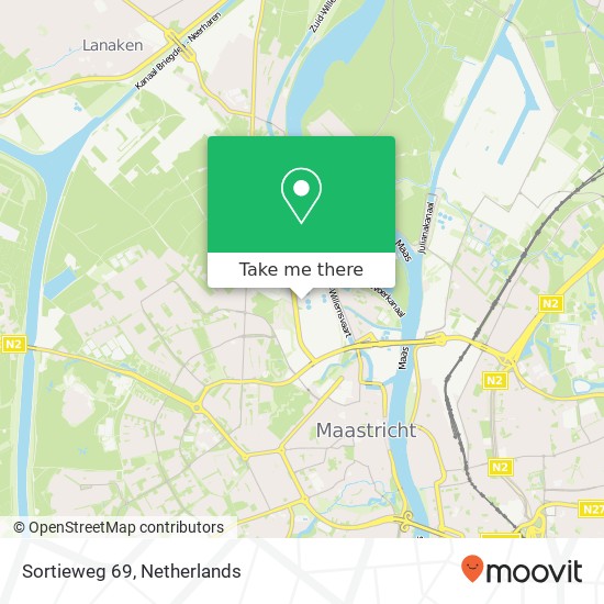 Sortieweg 69, 6219 NT Maastricht map