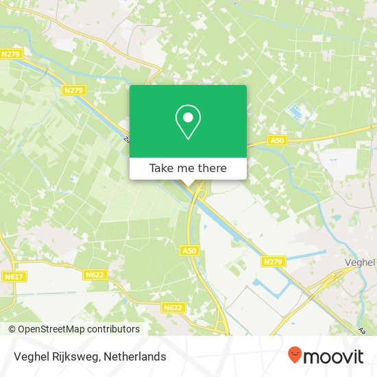 Veghel Rijksweg, 5466 Veghel map