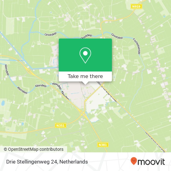 Drie Stellingenweg 24, 8431 GP,8431 GP Oosterwolde map