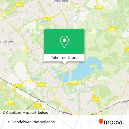 Hei Grindelweg, 6414 CC Heerlen map