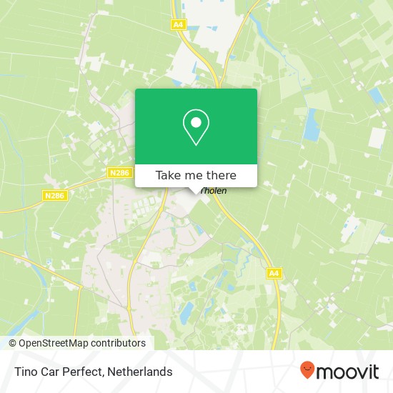 Tino Car Perfect, Koningsspil 42A map