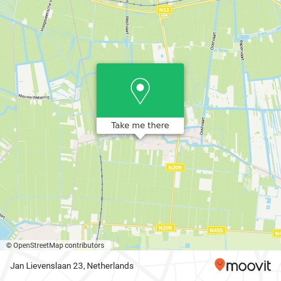 Jan Lievenslaan 23, 2391 GW Hazerswoude-Dorp map