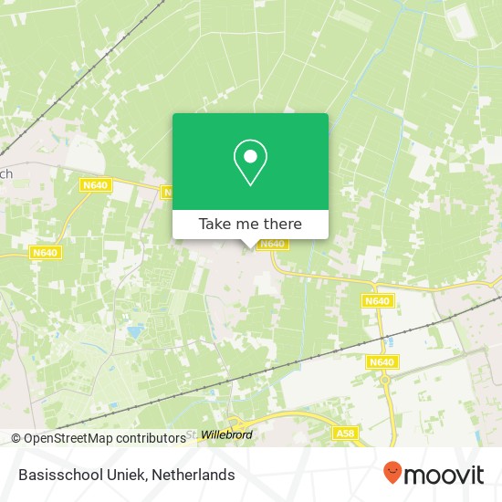 Basisschool Uniek, Constantijn Huijgensplein 15 Karte