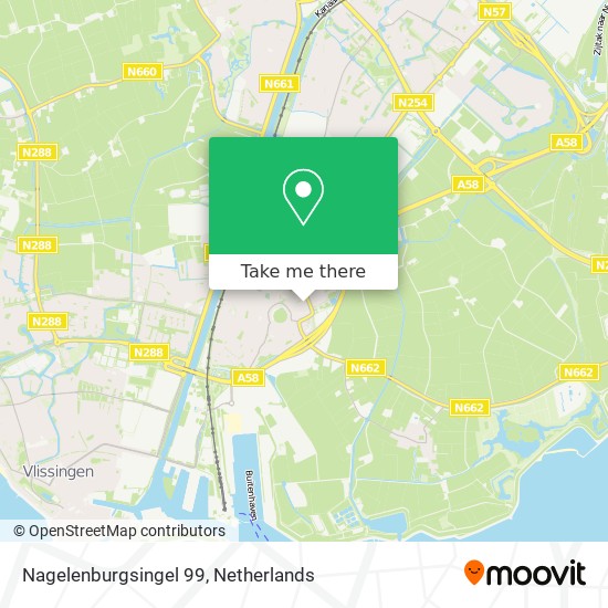 Nagelenburgsingel 99 map