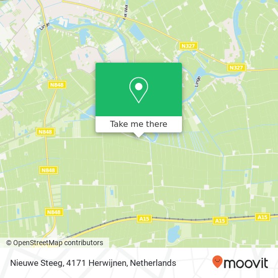 Nieuwe Steeg, 4171 Herwijnen map