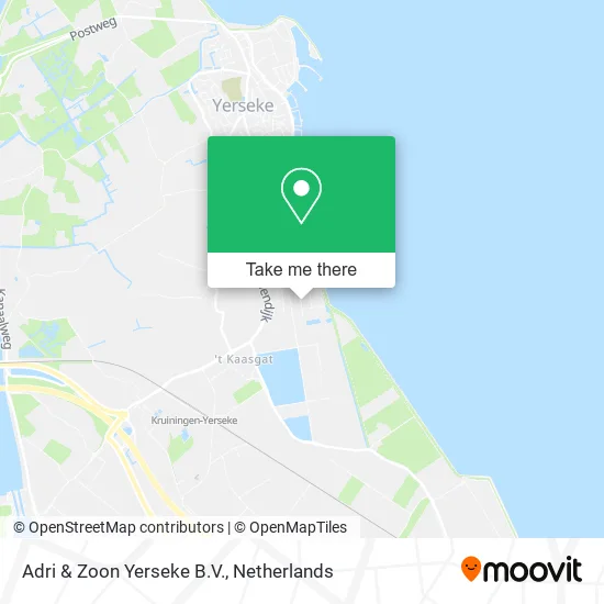 Adri & Zoon Yerseke B.V. map