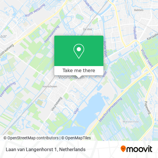 Laan van Langenhorst 1 map