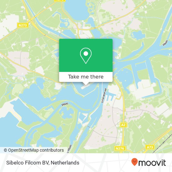 Sibelco Filcom BV, Maasdijk 5 map