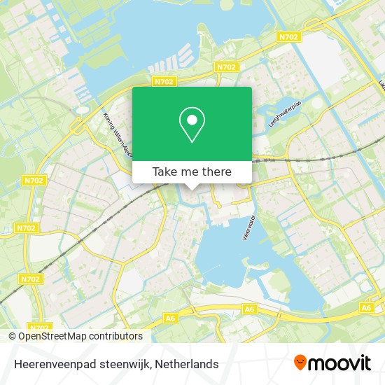 Heerenveenpad steenwijk map