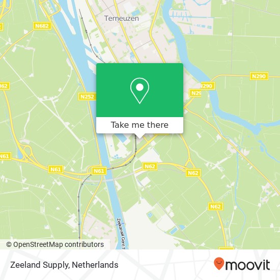 Zeeland Supply, Meester F.J. Haarmanweg 75 map