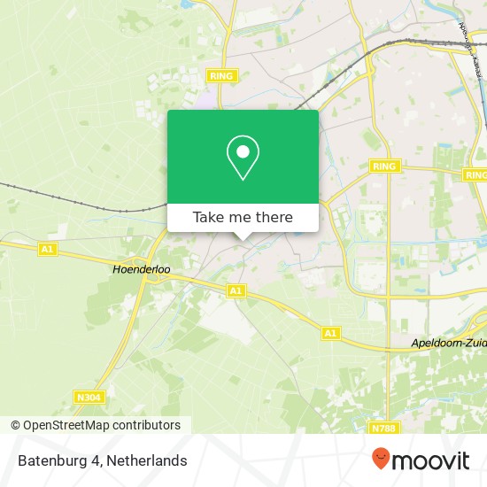 Batenburg 4, 7339 DE Ugchelen map