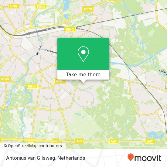 Antonius van Gilsweg, 5645 Eindhoven map