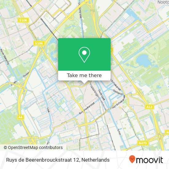 Ruys de Beerenbrouckstraat 12 map