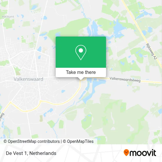 De Vest 1 map