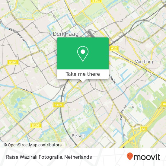 Raisa Wazirali Fotografie, Thijssestraat 131 map