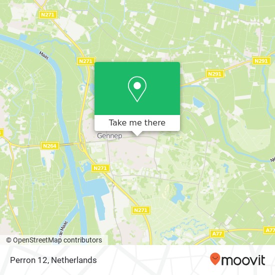 Perron 12, 6591 TG Gennep map