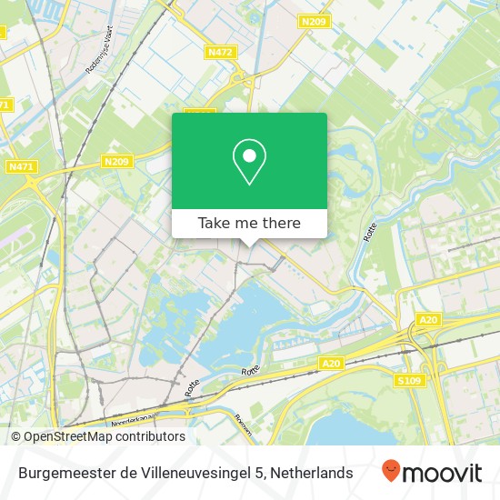 Burgemeester de Villeneuvesingel 5, 3055 AL Rotterdam map