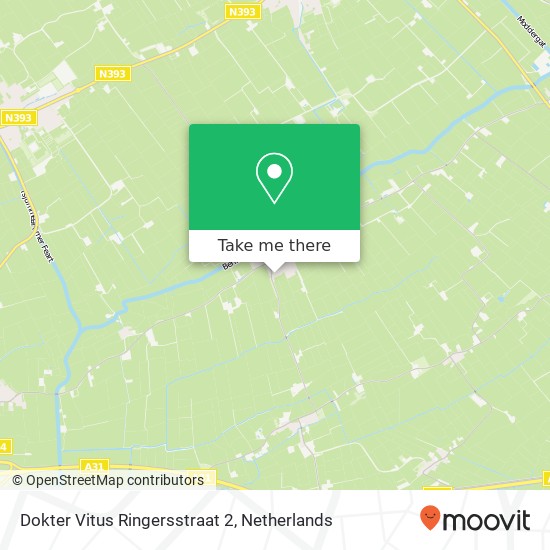 Dokter Vitus Ringersstraat 2, 8811 HN Ried map