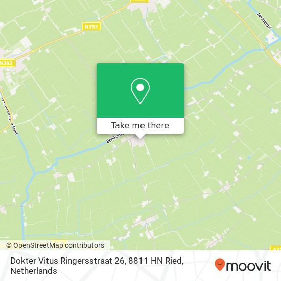 Dokter Vitus Ringersstraat 26, 8811 HN Ried map