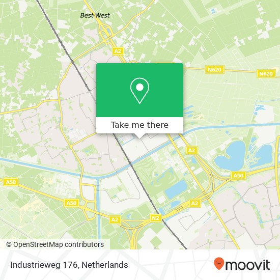 Industrieweg 176, 5683 CH Best Karte