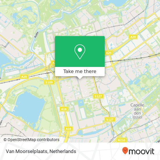 Van Moorselplaats, 3067 SX Rotterdam map