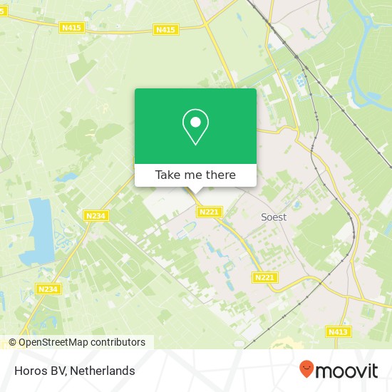 Horos BV, Koningsweg 20 map