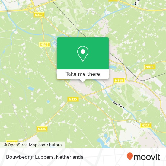 Bouwbedrijf Lubbers map