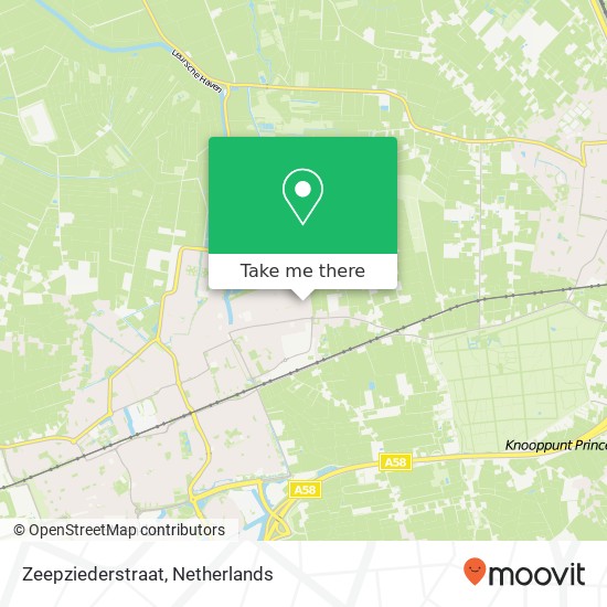 Zeepziederstraat, 4871 ME Etten-Leur map