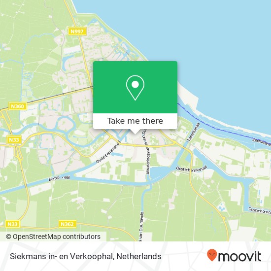 Siekmans in- en Verkoophal, Industriepark 2 map