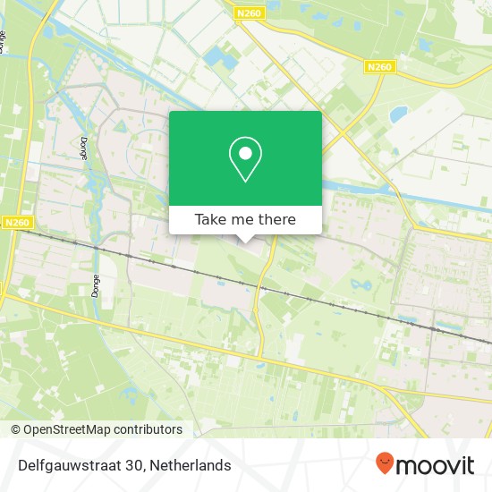 Delfgauwstraat 30, 5043 JM Tilburg map