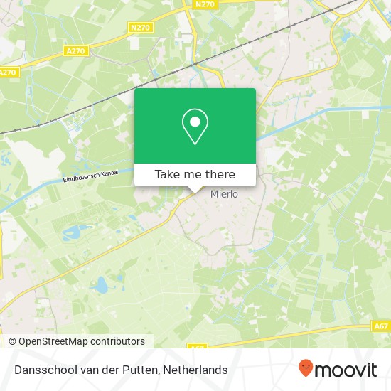 Dansschool van der Putten, Heuvel 2 map