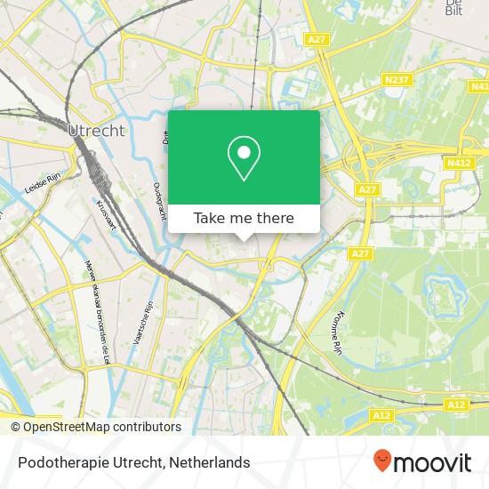 Podotherapie Utrecht Karte