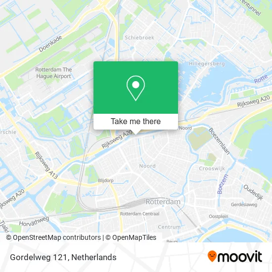 Gordelweg 121 map