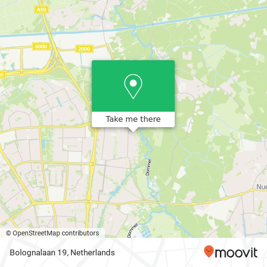 Bolognalaan 19, 5632 RK Eindhoven map