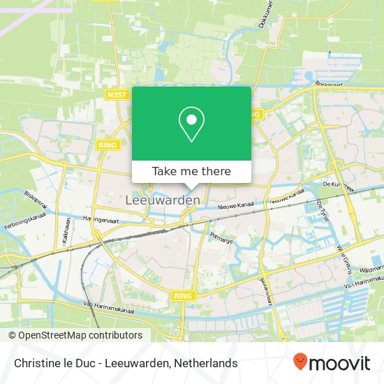 Christine le Duc - Leeuwarden, Over de Kelders 22 map