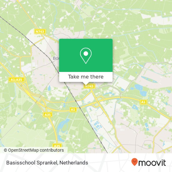 Basisschool Sprankel, Welemanstraat map