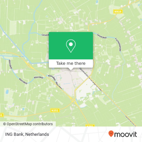 ING Bank, Trambaan 1 map