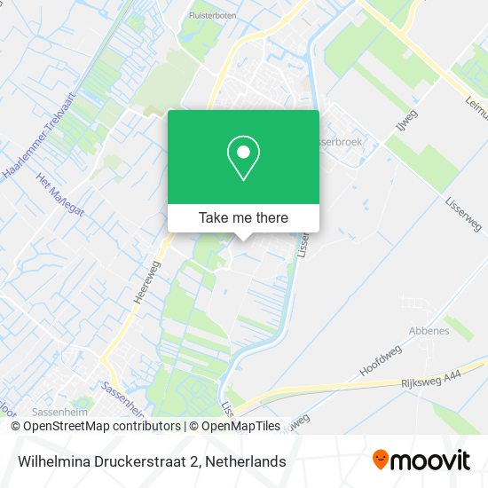 Wilhelmina Druckerstraat 2 map