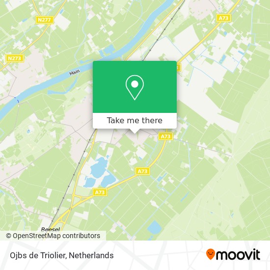 Ojbs de Triolier map