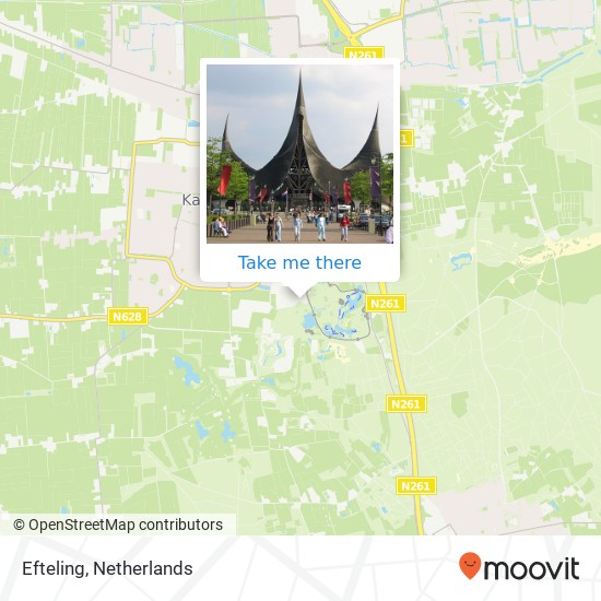 Efteling Karte